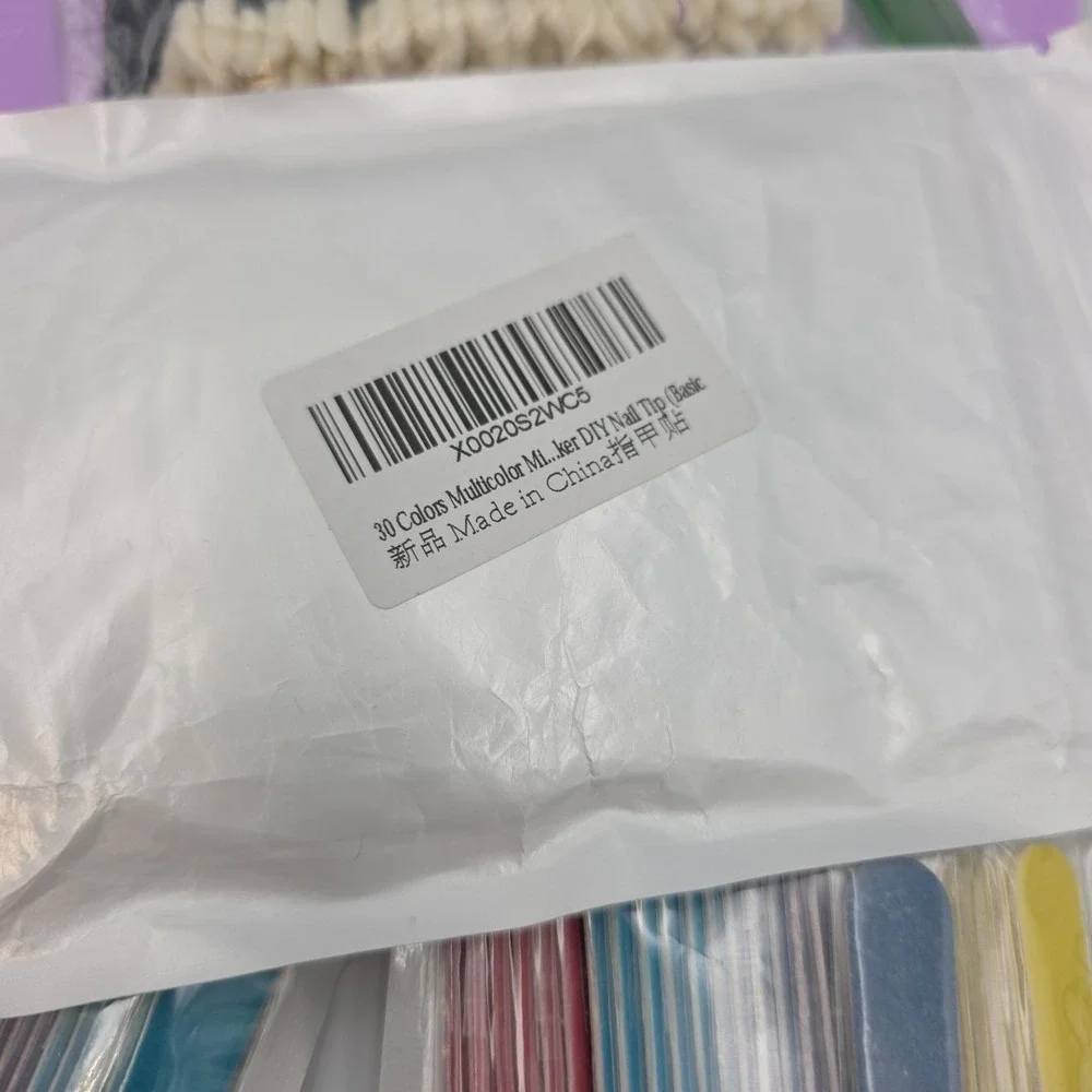 60 Mini Nail Files Multicolored‎ Color Street & Other Nail Accessories